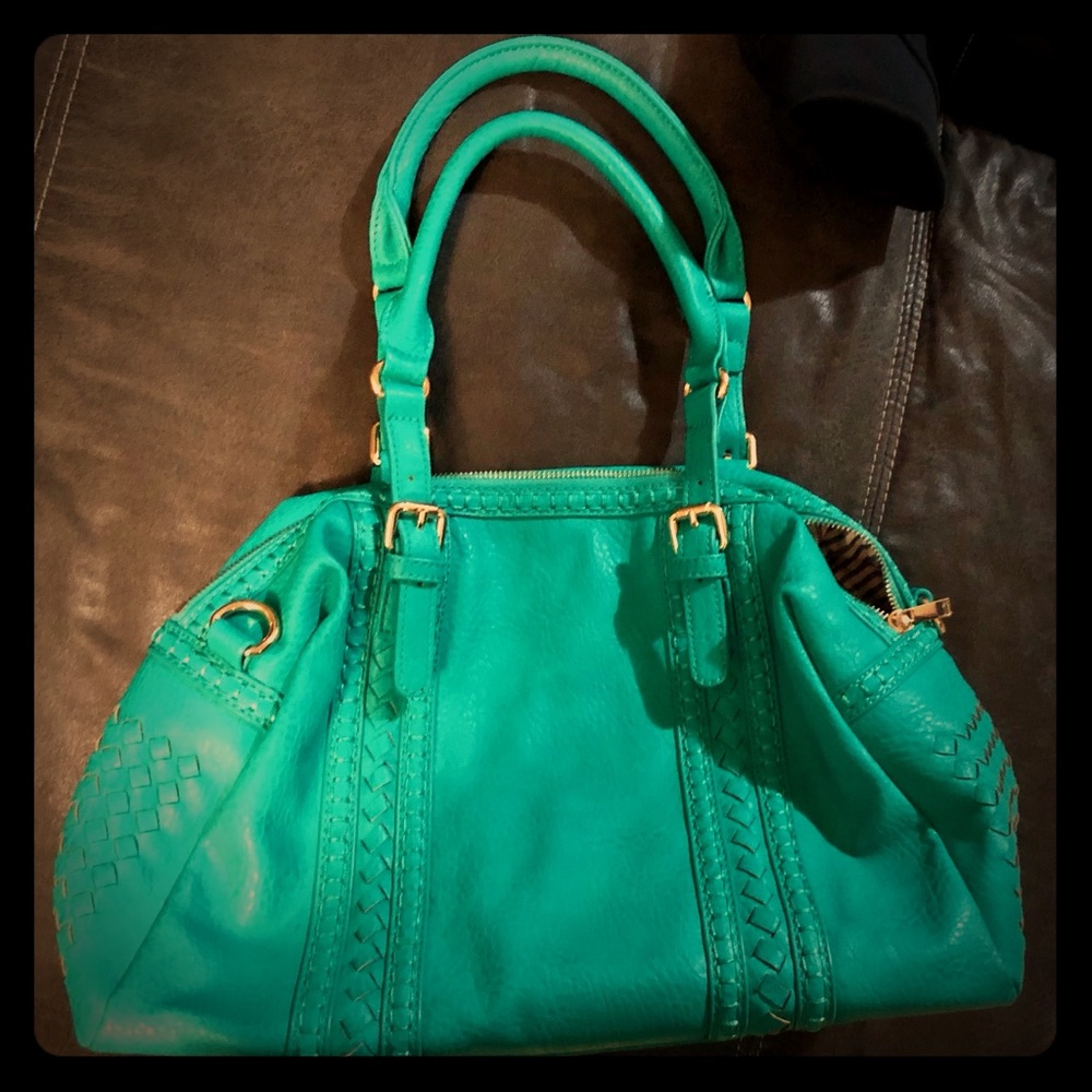 Teal purse